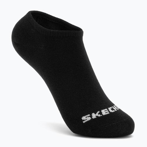 Calzini per bambini SKECHERS Non Terry No Show 3 paia black