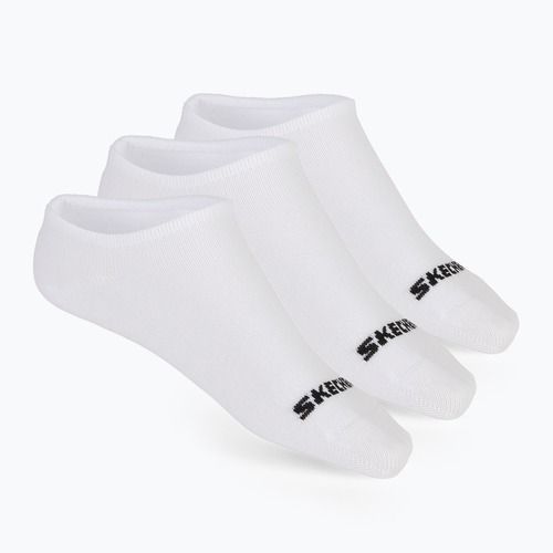 Calzini per bambini SKECHERS Non Terry No Show 3 paia white traditional