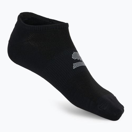 Calzini da uomo SKECHERS Microfiber Non Terry No Show 3 paia black/white