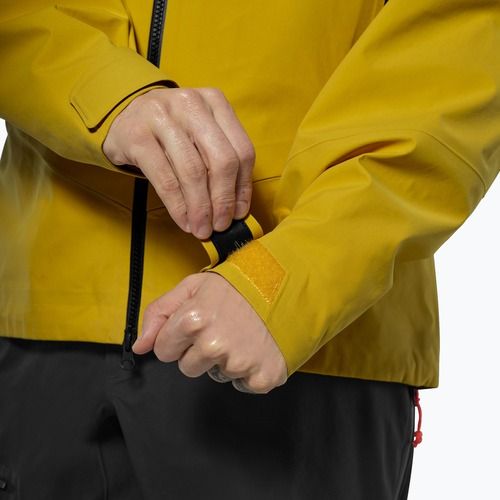 Giacca impermeabile uomo Salewa Ortles GTX 3L EPE gold