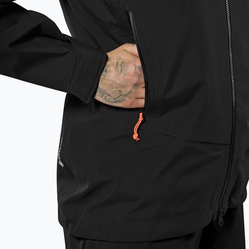 Giacca impermeabile donna Salewa Ortles GTX 3L EPE black out