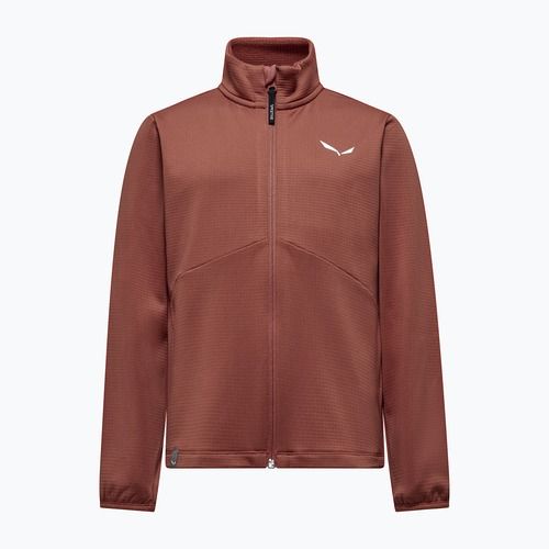 Felpa da trekking per bambini Salewa Cammino Polarlite etruscan red