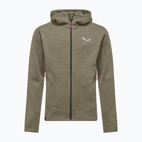 Felpa da trekking uomo Salewa Puez Rocca Polarlite Hood quicksand