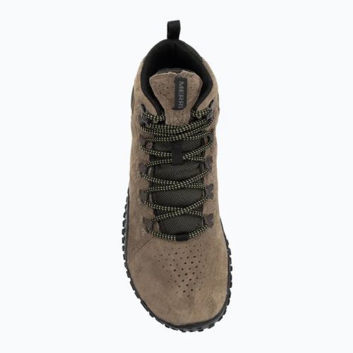 Scarpe barefoot uomo Merrell Wrapt Mid WP olive/black