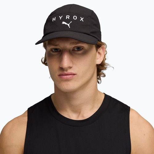 Cappellino con visiera PUMA Hyrox Running 5 Panel nero