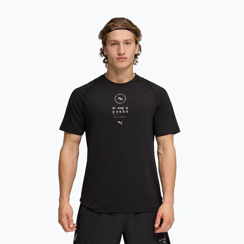 Maglietta da allenamento uomo PUMA x HYROX Dryelite Training Tee nera