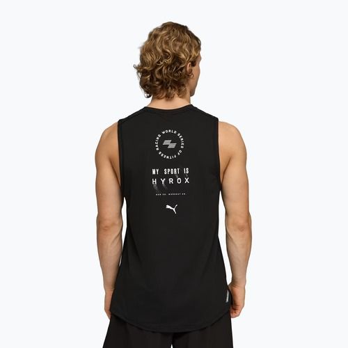 Canotta da allenamento uomo PUMA Hyrox Dryelite Training Tank nera