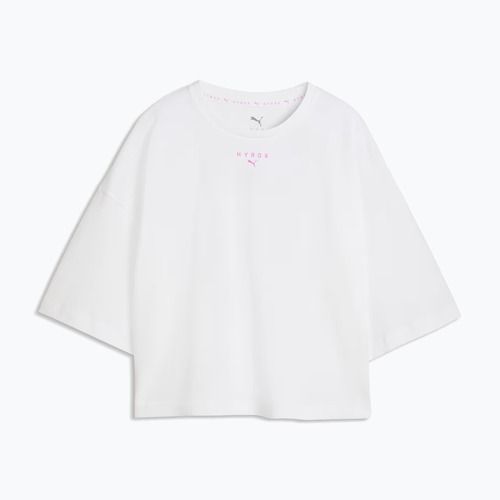 Maglietta da allenamento donna PUMA x HYROX Cropped Lifestyle Tee bianca