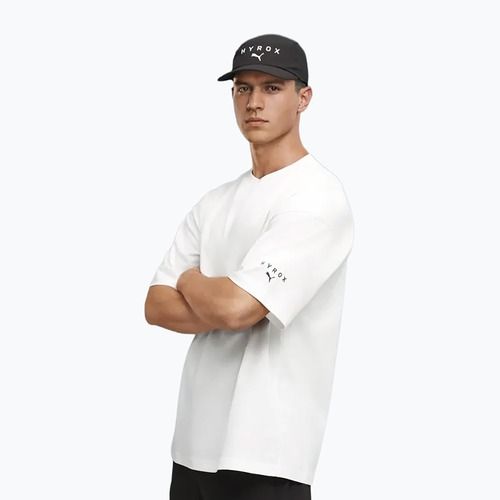 Maglietta da uomo PUMA x HYROX City Lifestyle Tee bianca