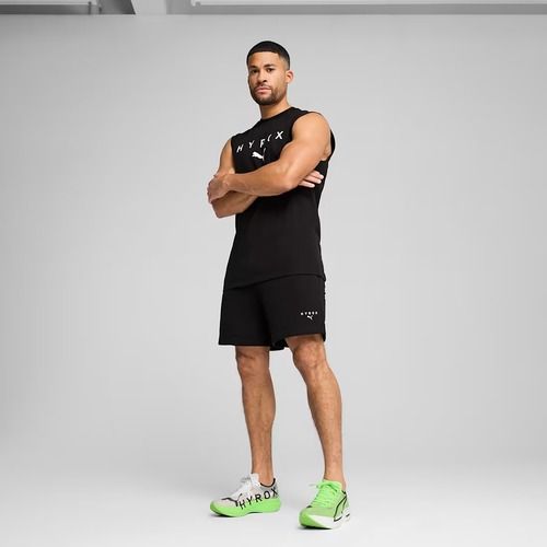 Maglietta da allenamento uomo PUMA x HYROX Cutoff Tank nera
