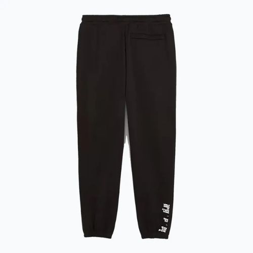 Pantaloni da uomo PUMA Hyrox Fleece neri
