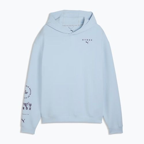 Felpa da allenamento uomo PUMA x HYROX Cloudspun Hoodie 68 grigia