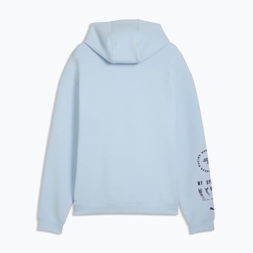 Felpa da allenamento uomo PUMA x HYROX Cloudspun Hoodie 68 grigia