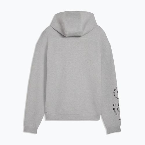 Felpa da allenamento uomo PUMA x HYROX Cloudspun Hoodie grigia