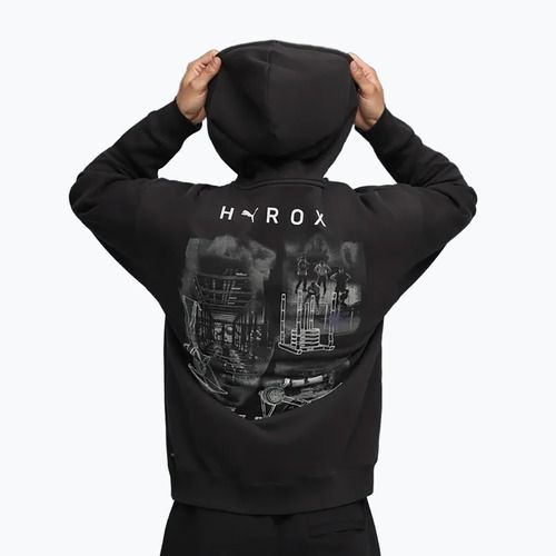 Felpa da allenamento uomo PUMA x HYROX Heavyweight Hoodie nera