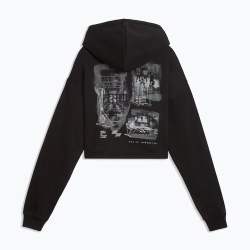 Felpa da allenamento donna PUMA x HYROX Heavyweight Hoodie nera