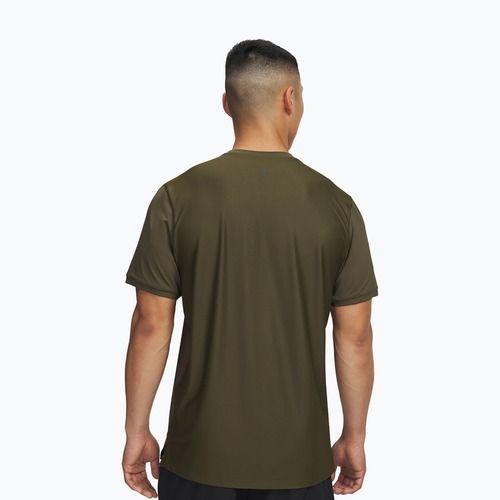 T-shirt da allenamento uomo Under Armour Project Rock Iso Chill expedition green/baroque green