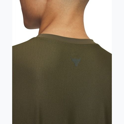 T-shirt da allenamento uomo Under Armour Project Rock Iso Chill expedition green/baroque green