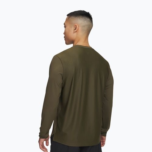 Maglia da allenamento a manica lunga uomo Under Armour Project Rock Iso Chill expedition green/baroque green