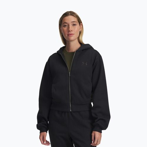 Felpa da allenamento donna Under Armour Icon Vida Fleece FZ black/black
