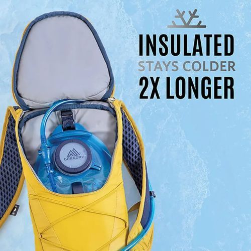 Zaino da trekking Gregory Pace 6 l H2O mineral yellow