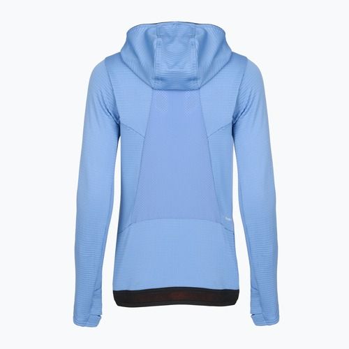 Felpa da trekking donna Salewa Pedroc PL Hooded morning blue