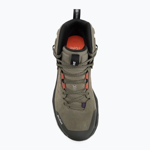 Scarpe da trekking donna Salewa Pedroc 2 Leather Mid PTX faded green/dark olive