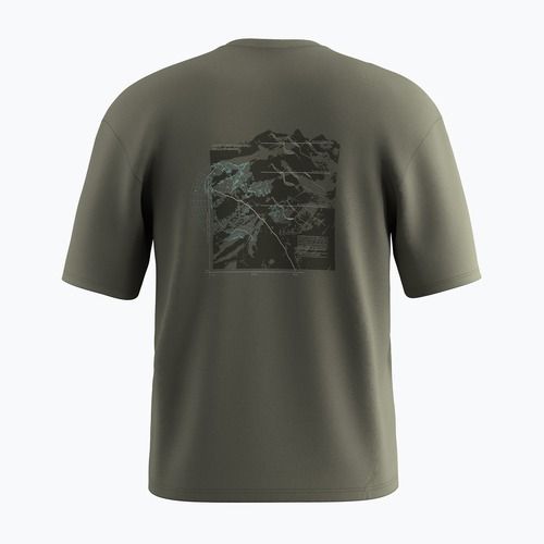 T-shirt uomo Salewa Eagle Glacier Loose faded green
