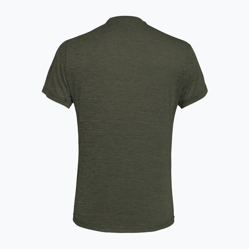 T-shirt uomo Salewa Puez Melange Dry faded green melange