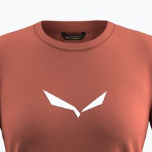 T-shirt donna Salewa Solid Dry etruscan red