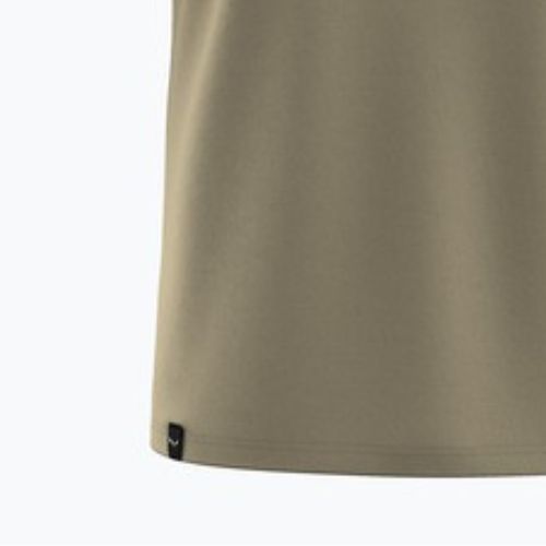 T-shirt uomo Salewa Solidlogo Dry quicksand