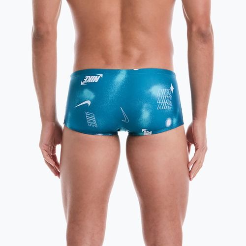 Slip da nuoto uomo Nike Hydrastrong Square Leg Brief green abyss