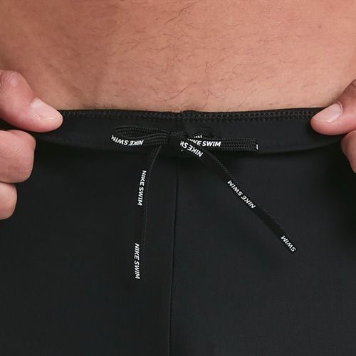 Boxer da bagno uomo Nike Logo Graphic Square Leg black