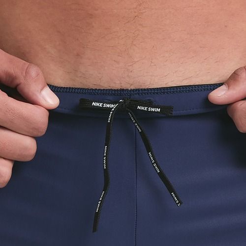 Boxer da bagno uomo Nike Logo Graphic Square Leg midnight navy