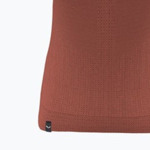 T-shirt da trekking donna Salewa Zebru Medium Warm Amr etruscan red