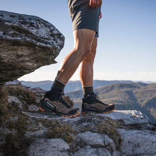 Scarpe da trekking uomo SCARPA Rush TRK GTX brown/orange