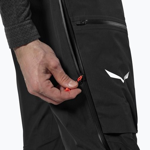 Pantaloni da uomo con membrana Salewa Ortles GTX 3L EPE black