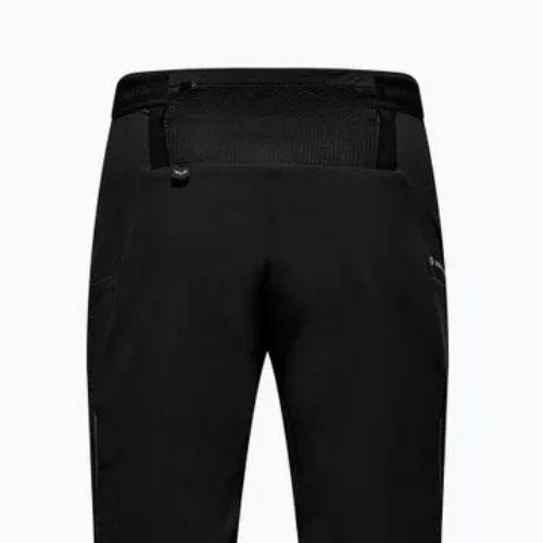 Pantaloni softshell da uomo Salewa Pedroc Stormwall Durastretch Wind black out