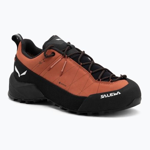 Scarpe da avvicinamento donna Salewa Wildfire Leather 2 GTX etruscan red/black