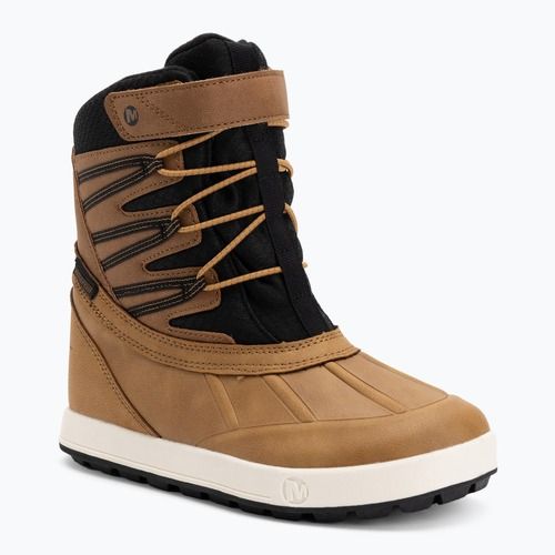 Doposci per bambini Merrell Snow Bank 5.0 WP wheat/black