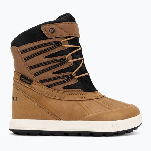 Doposci per bambini Merrell Snow Bank 5.0 WP wheat/black