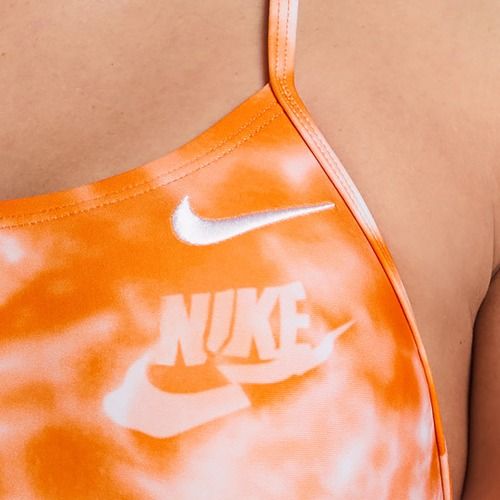 Costume intero da donna Nike Hydrastrong Cutout bright ceramic