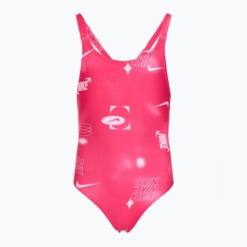 Costume intero bambino Nike Hydrastrong Fastback rush pink