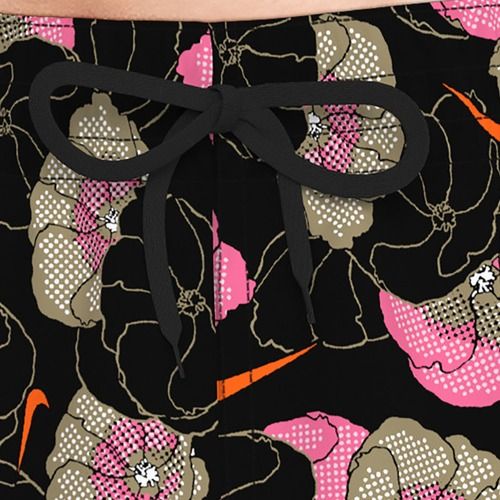 Pantaloncini da bagno uomo Nike Multi Poppy Print 5" Volley black