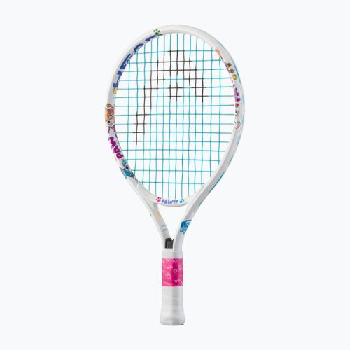 Racchetta da tennis per bambini HEAD Paw 17 bianca
