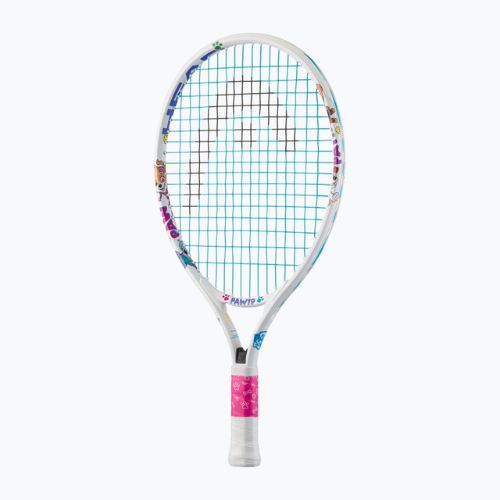 Racchetta da tennis per bambini HEAD Paw 19 bianca