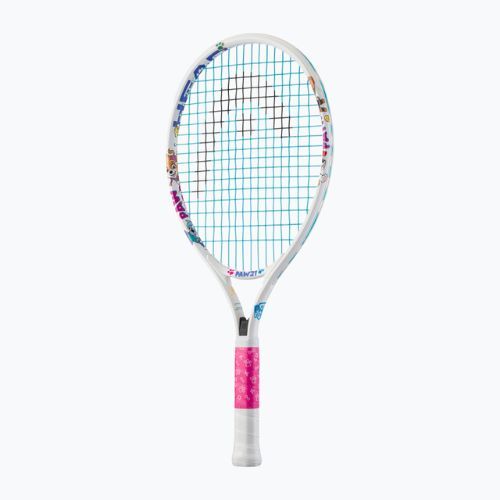 Racchetta da tennis per bambini HEAD Paw 21 bianca