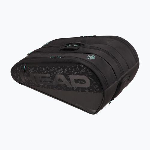 Borsa da tennis HEAD Tour Racquet Bag XL Neon 2025 75 l nero/blu