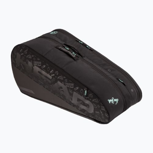 Borsa da tennis HEAD Tour Racquet Bag L Neon 2025 65 l nero/blu