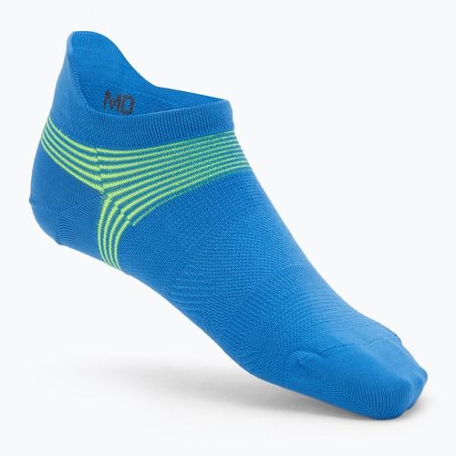Calze da uomo Under Armour Dry Run Lite No Show 3 paia blue atlantis/black/reflective